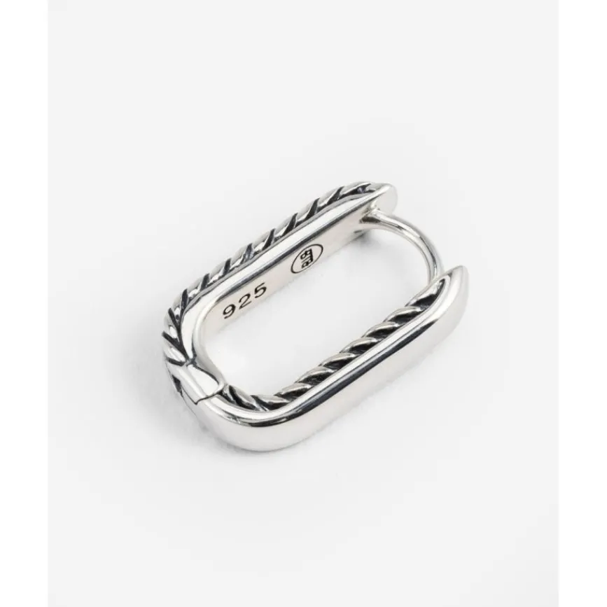 Buddha to Buddha Silber Ohrringe | Silberschmuck-Ohrring Barbara Reversible Silber Single Piece