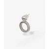 Buddha to Buddha Silber Ohrringe | Silberschmuck-Ohrring Barbara Rund Silber Single Piece