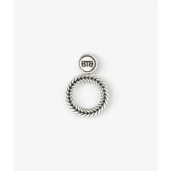 Buddha to Buddha Silber Ohrringe | Silberschmuck-Ohrring Barbara Rund Silber Single Piece