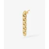 Buddha to Buddha Gold Ohrringe | Silberschmuck-Ohrring Batul Gold 14kt YG Einzelstück