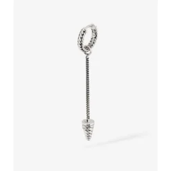 Buddha to Buddha Silber Ohrringe | Silberschmuck-Ohrring Ben Single Piece