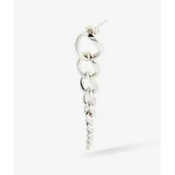 Buddha to Buddha Silber Ohrringe | Silberschmuck-Ohrring Chain Gradient Silber Single Piece
