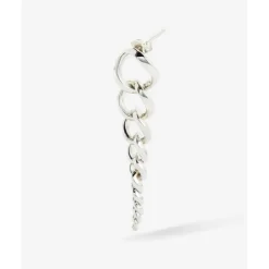 Buddha to Buddha Silber Ohrringe | Silberschmuck-Ohrring Chain Gradient Silber Single Piece