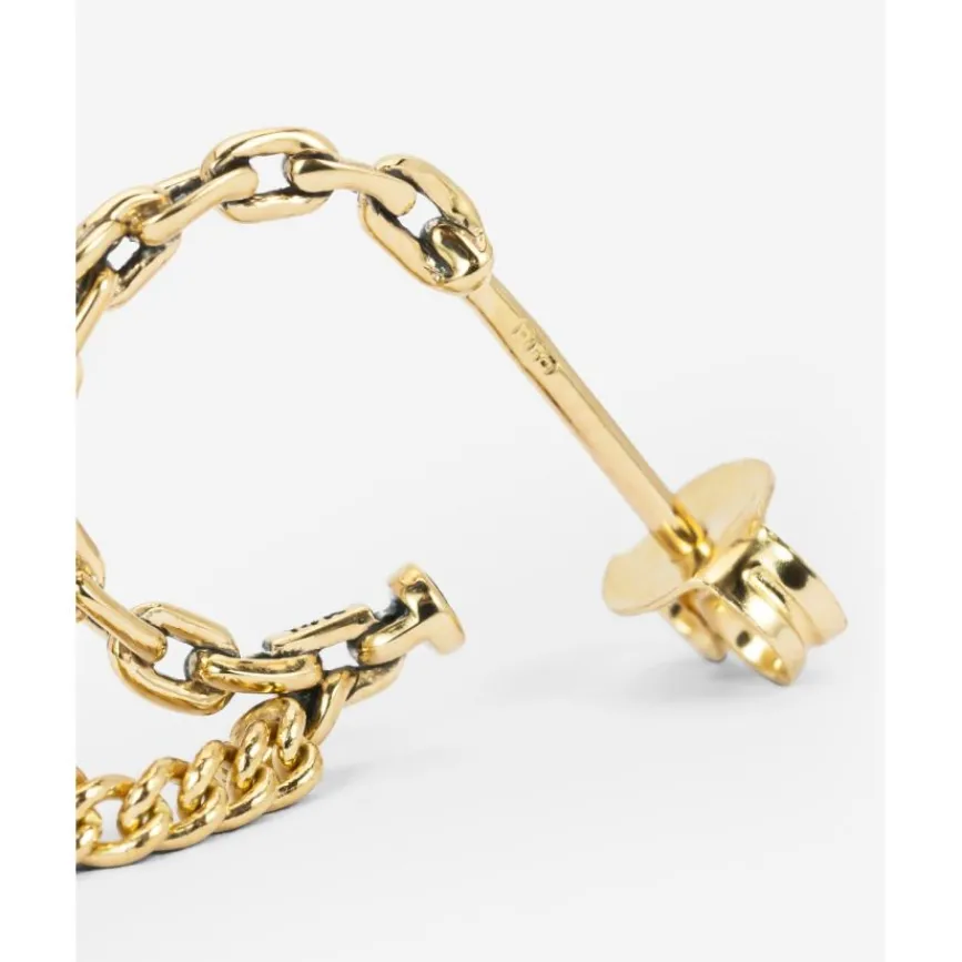 Buddha to Buddha Gold Ohrringe | Goldschmuck-Ohrring Essential Gold 14kt Single Piece