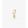 Buddha to Buddha Gold Ohrringe | Goldschmuck-Ohrring Essential Logo 14kt Gold Einzelstück