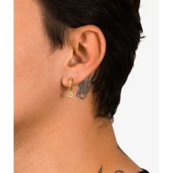 Buddha to Buddha Vergoldete Ohrringe | Premium Gold Plated Jewelry-Ohrring Esther Vergoldet Single Piece