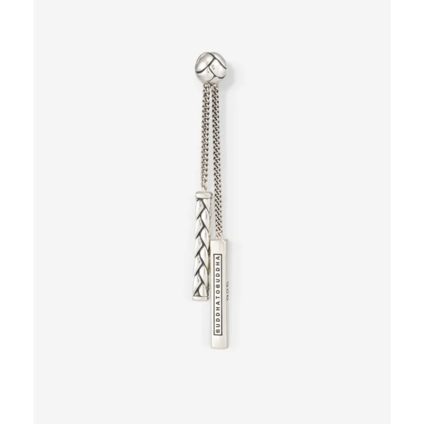 Buddha to Buddha Silber Ohrringe | Silberschmuck-Ohrring George Silber Single Piece