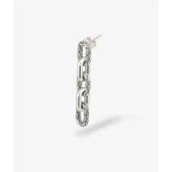 Buddha to Buddha Silber Ohrringe | Silberschmuck-Ohrring Katja Link Silber Single Piece