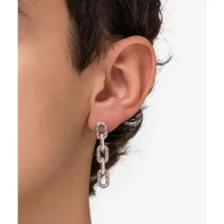 Buddha to Buddha Silber Ohrringe | Silberschmuck-Ohrring Katja Link Silber Single Piece