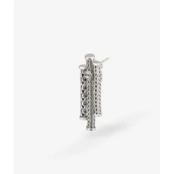 Buddha to Buddha Silber Ohrringe | Silberschmuck-Ohrring Triple Mini Silber Single Piece
