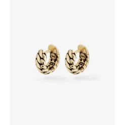 Buddha to Buddha Gold Ohrringe | Silberschmuck-Ohrringe Ben Gold 14kt