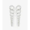 Buddha to Buddha Silber Ohrringe | Silberschmuck-Ohrringe Chain Gradient Silver Set