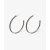 Buddha to Buddha Silber Ohrringe | Silberschmuck-Ohrringe Chain Hoop