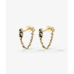 Buddha to Buddha Gold Ohrringe | Goldschmuck-Ohrringe Davina Gold 14kt