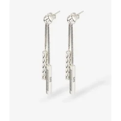 Buddha to Buddha Silber Ohrringe | Silberschmuck-Ohrringe George Silber