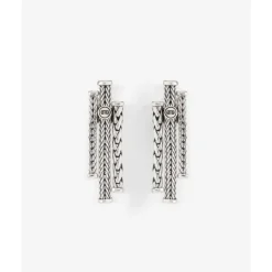 Buddha to Buddha Silber Ohrringe | Silberschmuck-Ohrringe Triple Mini Silber