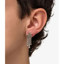 Buddha to Buddha Silber Ohrringe | Silberschmuck-Ohrringe Triple Mini Silber