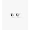 Buddha to Buddha Silber Ohrringe | Silberschmuck-Ohrstecker Chain