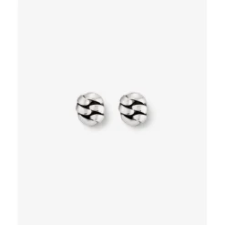 Buddha to Buddha Silber Ohrringe | Silberschmuck-Ohrstecker Chain