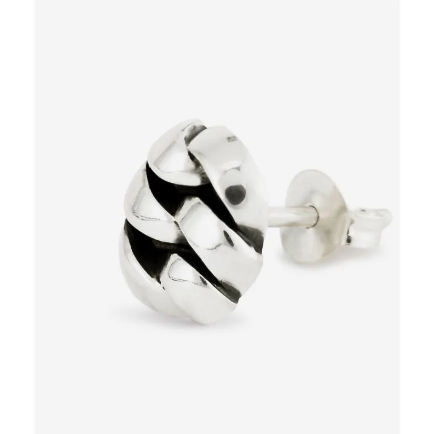 Buddha to Buddha Silber Ohrringe | Silberschmuck-Ohrstecker Chain