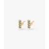 Buddha to Buddha Gold Ohrringe | Goldschmuck-Ohrstecker George Gold 14kt