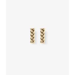 Buddha to Buddha Gold Ohrringe | Goldschmuck-Ohrstecker George Gold 14kt