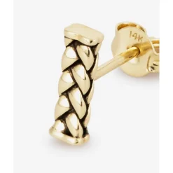 Buddha to Buddha Gold Ohrringe | Goldschmuck-Ohrstecker George Gold 14kt