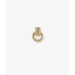 Buddha to Buddha Gold Ohrringe | Goldschmuck-Ohrstecker George 14kt Gold Einzelstuck