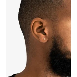 Buddha to Buddha Goldketten | Gold Ohrringe-Ohrstecker Lotus Flatback 14kt Single Piece
