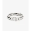 Buddha to Buddha Silber Armbänder | Engrave-Panzerarmband Ben Medium