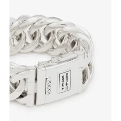 Buddha to Buddha Gravierbarer Armbänder | Silber Armbänder-Panzerarmband Chain Big