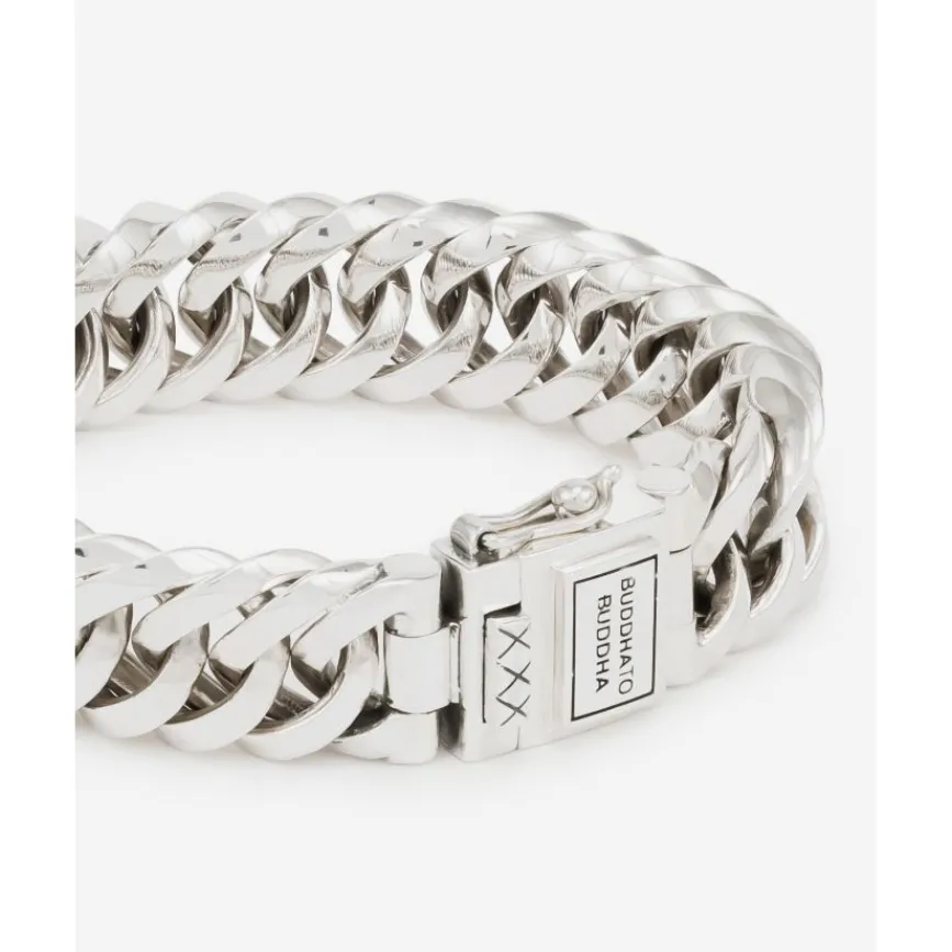 Buddha to Buddha Silber Armbänder | Silberschmuck-Panzerarmband Chain Small