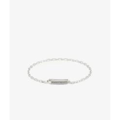 Buddha to Buddha Gravierbarer Armbänder | Silber Armbänder-Permanentes Armband Link Silber