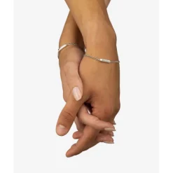 Buddha to Buddha Silber Armbänder | Engrave-Permanentes Armband Silber