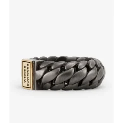 Buddha to Buddha Silber Ringe | Black Rhodium Schmuck-Ring Ben Small Schwarz Rhodium Gold 14kt