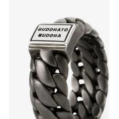Buddha to Buddha Silber Ringe | Black Rhodium Schmuck-Ring Ben Small Schwarz Rhodium Silber