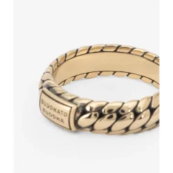 Buddha to Buddha Gravierbarer Ringe | Gold Ringe-Ring Ben XS Gold YG 14kt