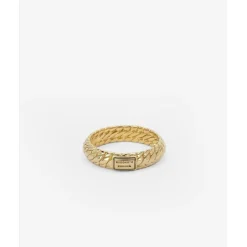 Buddha to Buddha Premium Vergoldete Ringe | Premium Gold Plated Jewelry-Ring Ben XS Vergoldet