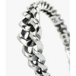 Buddha to Buddha Silber Ringe | Silberschmuck-Ring Chain Gradient Silber