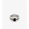 Buddha to Buddha Silber Ringe | Silberschmuck-Ring Chain Stein Onyx