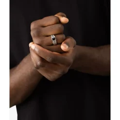 Buddha to Buddha Silber Ringe | Silberschmuck-Ring Chain Stein Onyx
