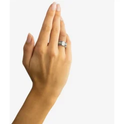 Buddha to Buddha Silber Ringe | Silberschmuck-Ring Chain Textur