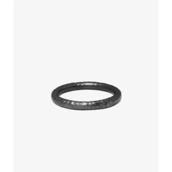 Buddha to Buddha Silber Ringe-Ring Dunia Hammered Schwarz