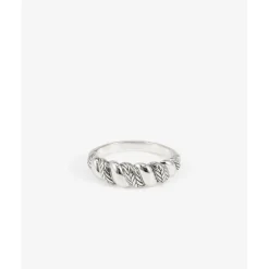 Buddha to Buddha Silber Ringe | Silberschmuck-Ring Ellen Spiral Gradient Silber