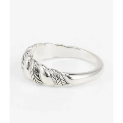 Buddha to Buddha Silber Ringe | Silberschmuck-Ring Ellen Spiral Gradient Silber