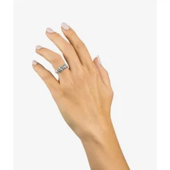 Buddha to Buddha Silber Ringe | Silberschmuck-Ring Ellen Spiral Gradient Silber