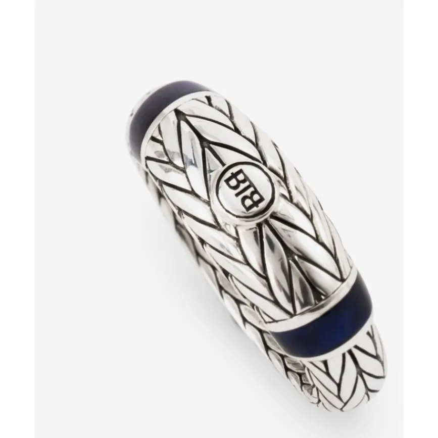 Buddha to Buddha Silber Ringe | Silberschmuck-Ring Ellen Stone Tigereye Navy