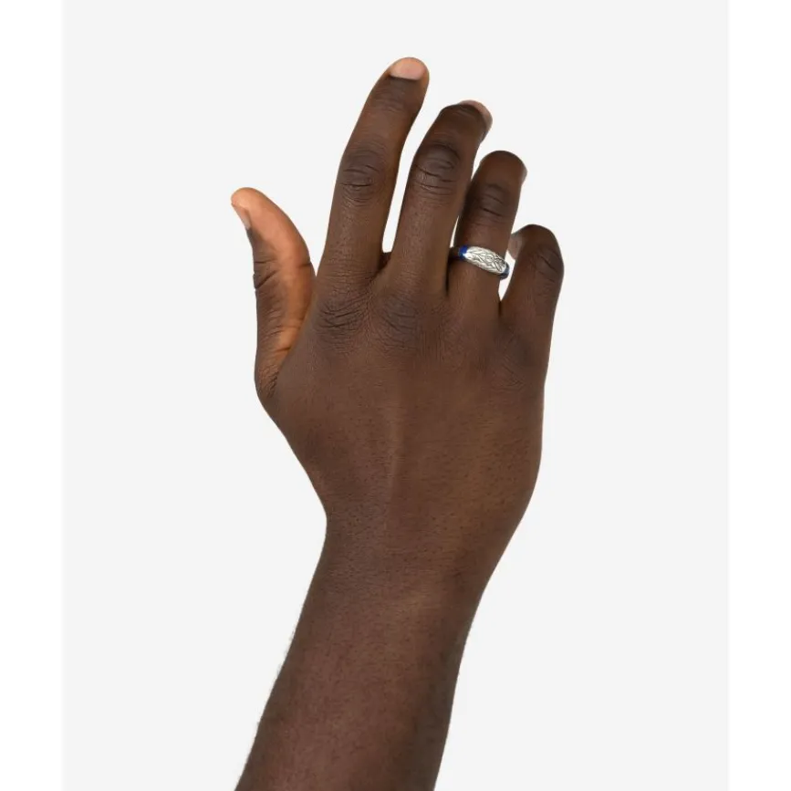 Buddha to Buddha Silber Ringe | Silberschmuck-Ring Ellen Stone Tigereye Navy