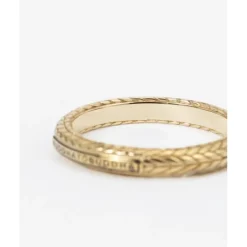 Buddha to Buddha Gravierbarer Ringe | Gold Ringe-Ring Ellen XS Gold YG 14kt