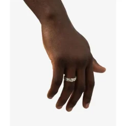 Buddha to Buddha Silber Ringe | Silberschmuck-Ring George Textur